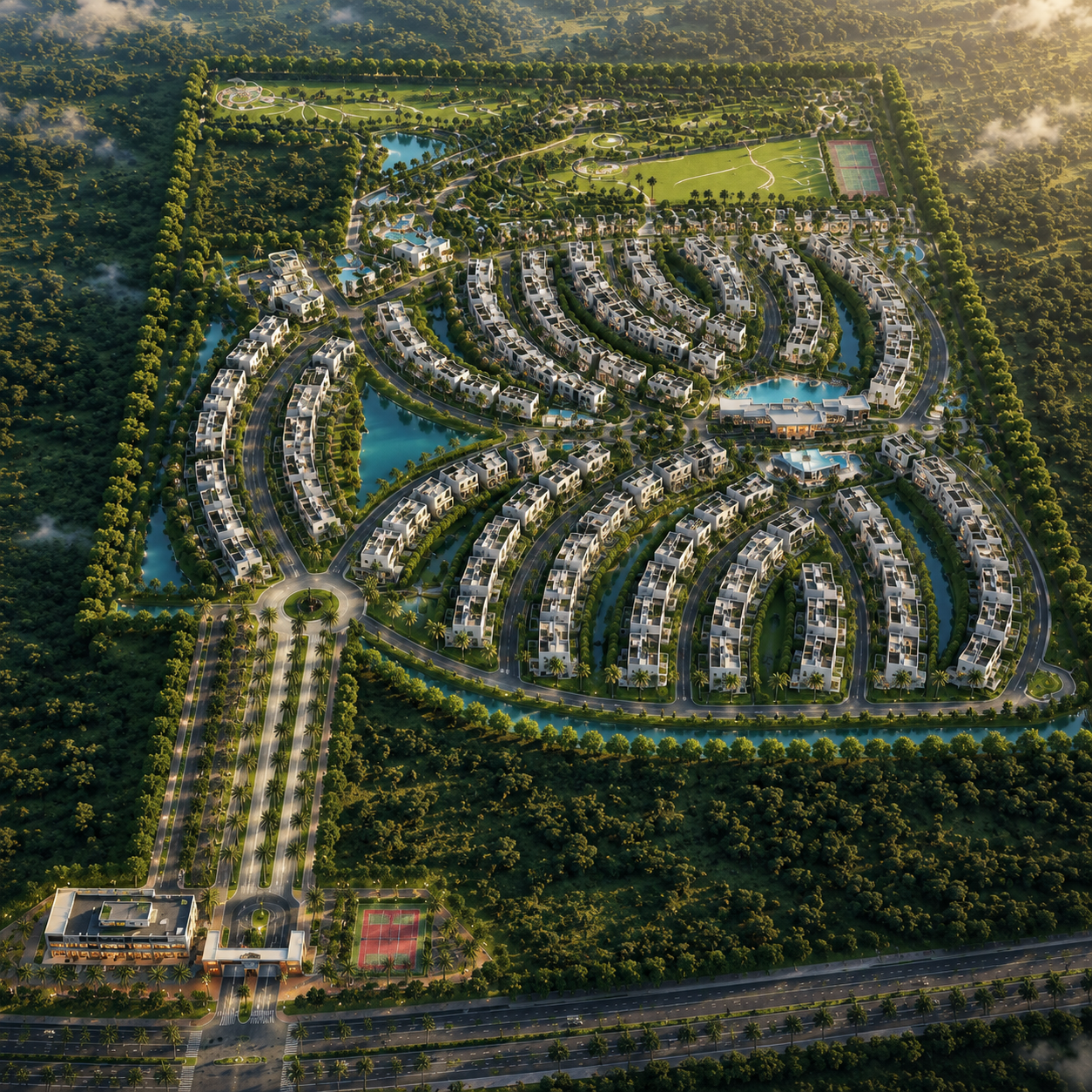 Luxury residential community of EKP