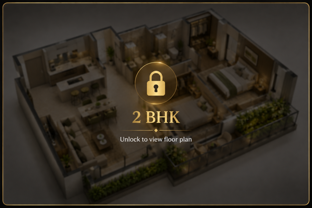 2 BHK Floor Plan