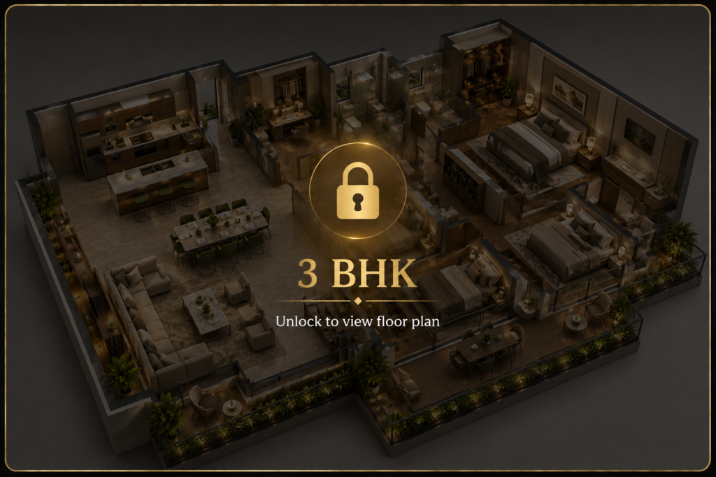 3 BHK Floor Plan